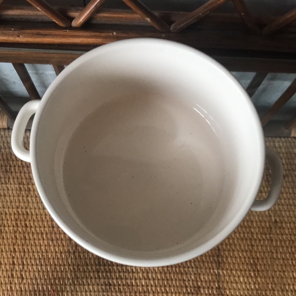 Rae Dunn ceramic SOUFFLÉ bowl with handles - Picture 2 of 3